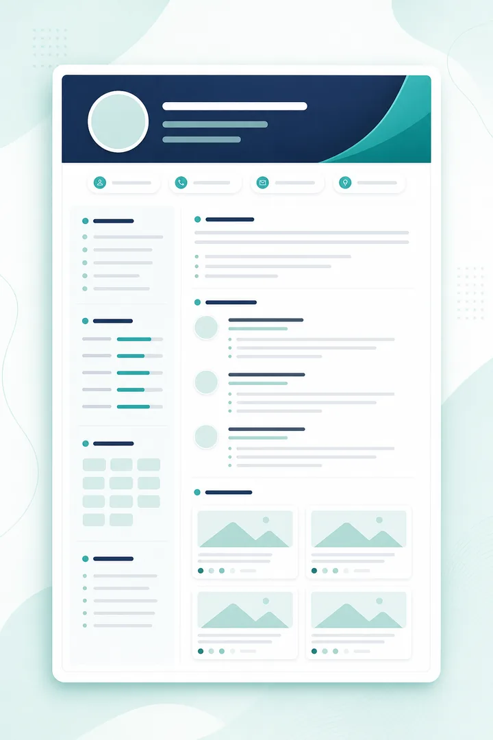 Open Resume Kit resume preview with ATS-friendly layout and clean sections